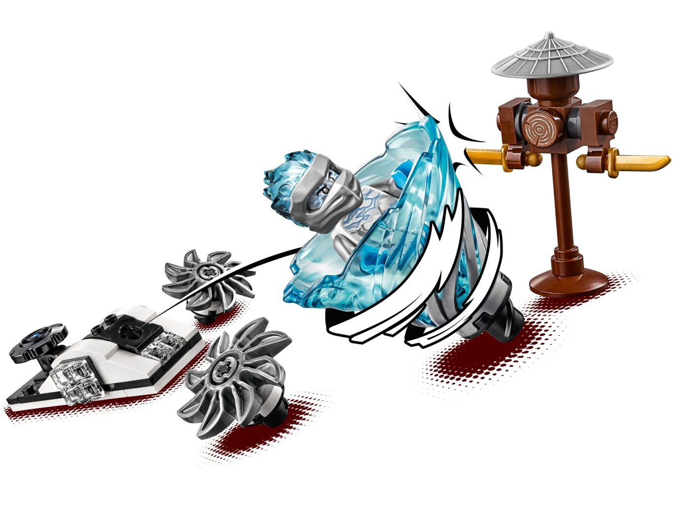 70683 LEGO® NINJAGO Spinjitzu Slam Zane hinta ja tiedot | LEGOT ja rakennuslelut | hobbyhall.fi