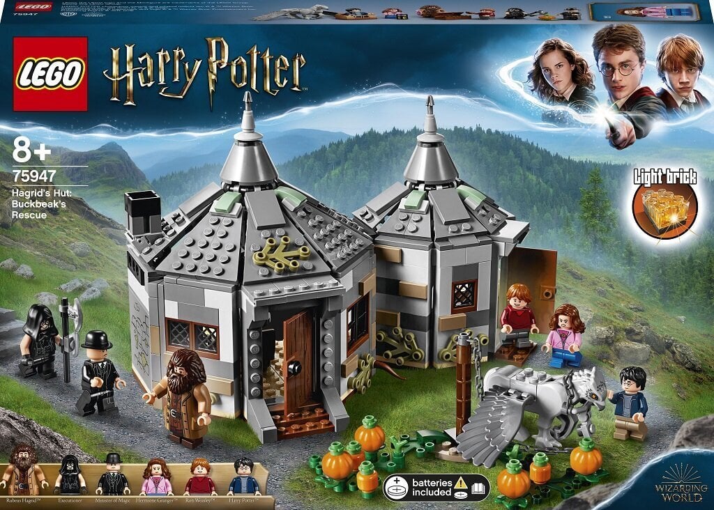 75947 LEGO® Hagridin mökki: Hiinokan pelastus hinta ja tiedot | LEGOT ja rakennuslelut | hobbyhall.fi