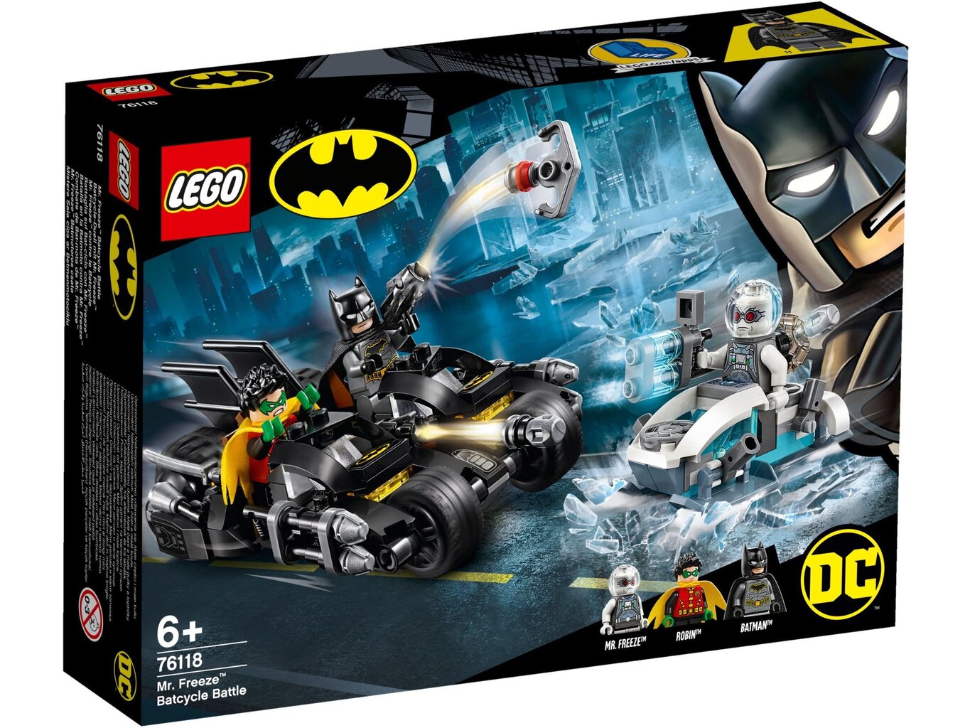 76118 LEGO® Super Heroes Batmanin moottoripyörätaistelu hinta ja tiedot | LEGOT ja rakennuslelut | hobbyhall.fi