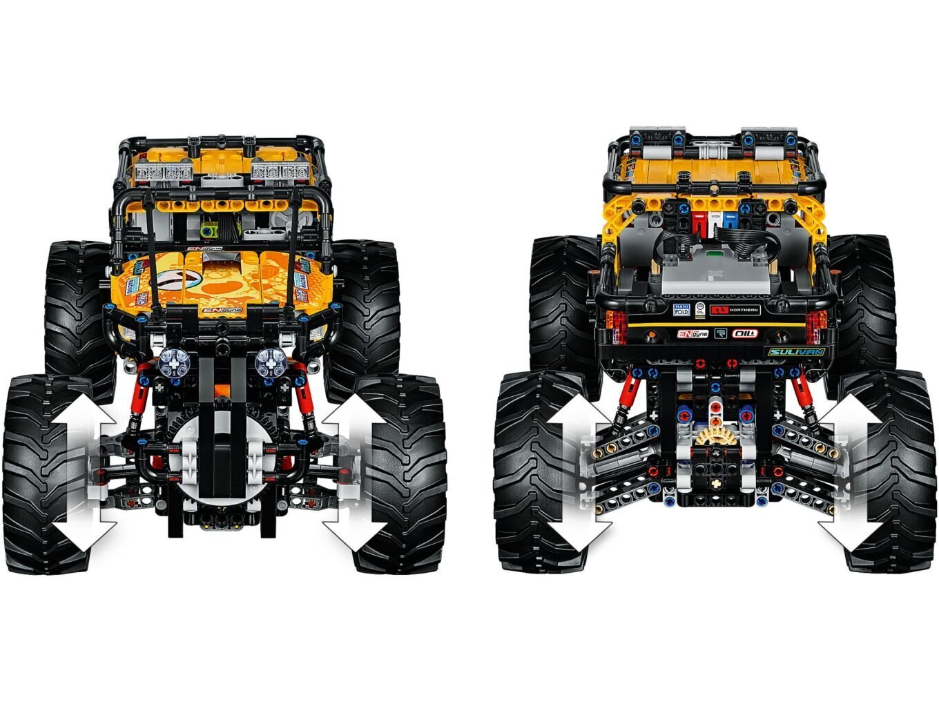 42099 LEGO® Technic Radio-ohjattava X-treme-maasturi hinta ja tiedot | LEGOT ja rakennuslelut | hobbyhall.fi