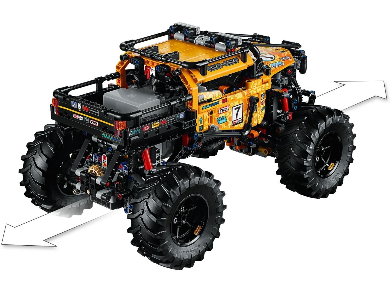 42099 LEGO® Technic Radio-ohjattava X-treme-maasturi hinta ja tiedot | LEGOT ja rakennuslelut | hobbyhall.fi