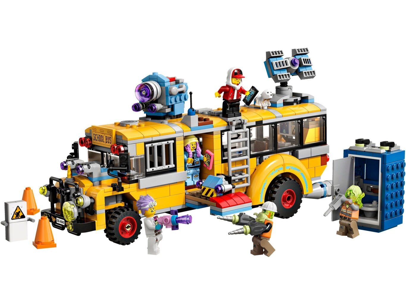 70423 LEGO® Hidden Side Ghostbusters Bussi 3000 hinta ja tiedot | LEGOT ja rakennuslelut | hobbyhall.fi