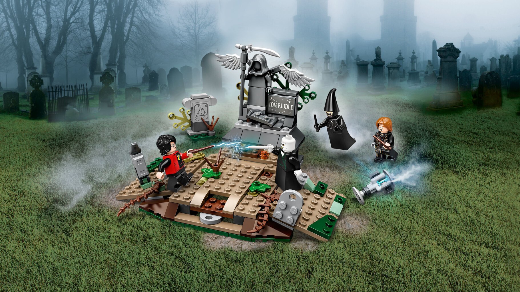 75965 LEGO® Harry Potter Voldemortin nousu hinta ja tiedot | LEGOT ja rakennuslelut | hobbyhall.fi