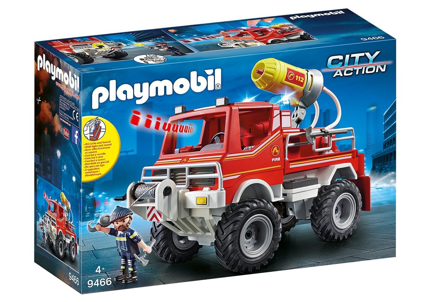 9466 PLAYMOBIL® City Action, Paloauto hinta ja tiedot | LEGOT ja rakennuslelut | hobbyhall.fi