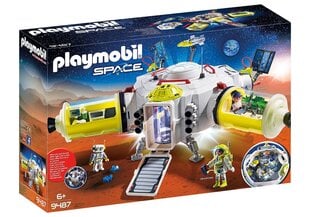 PLAYMOBIL® Space 9487, Marsin satelliittiasema hinta ja tiedot | LEGOT ja rakennuslelut | hobbyhall.fi