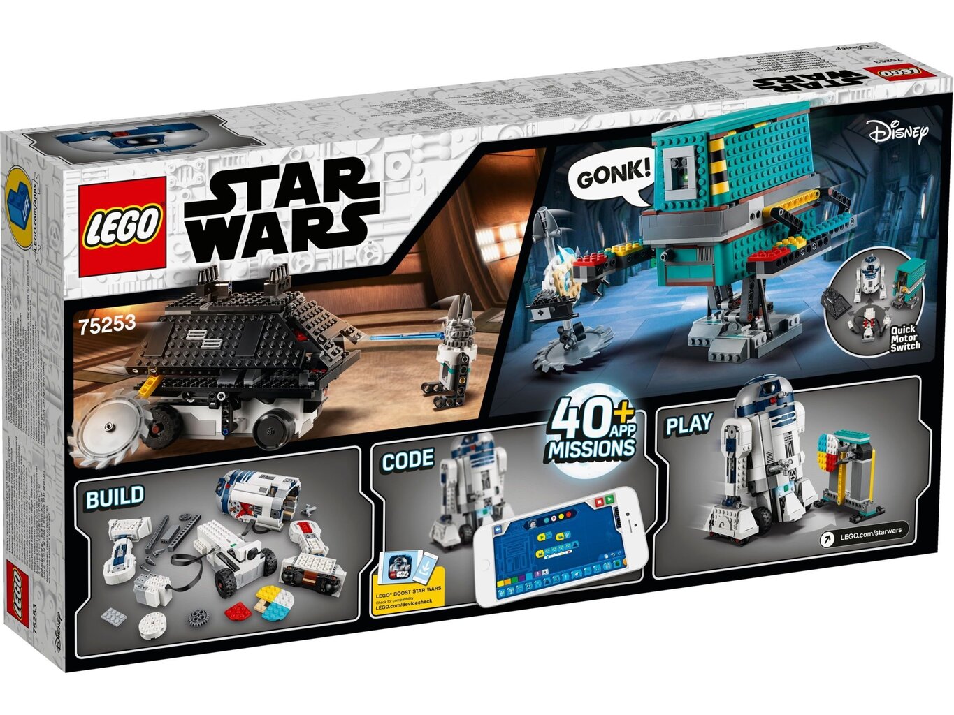 75253 LEGO® Star Wars droidikomentaja hinta ja tiedot | LEGOT ja rakennuslelut | hobbyhall.fi