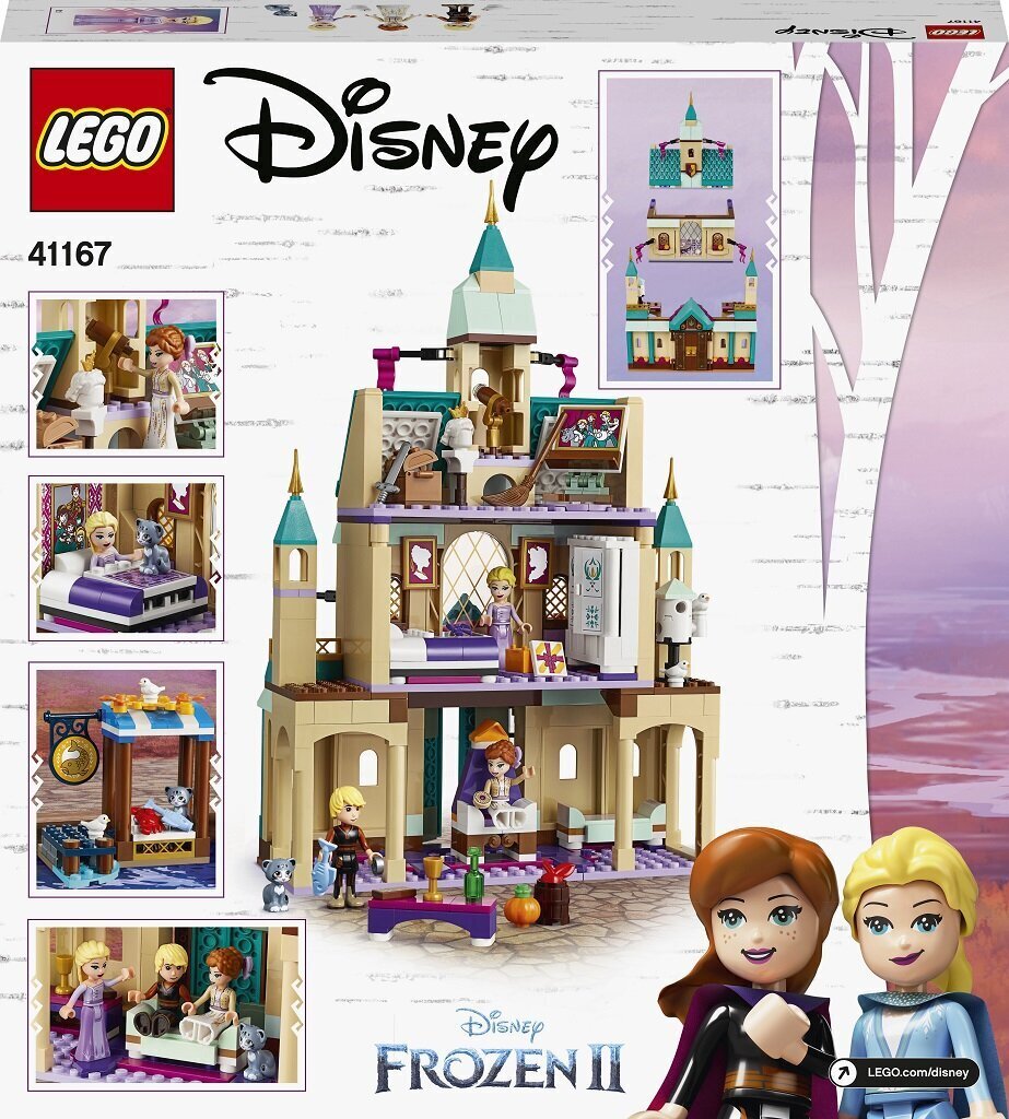 41167 LEGO® Disney Frozen Arendelin kylän linna hinta ja tiedot | LEGOT ja rakennuslelut | hobbyhall.fi