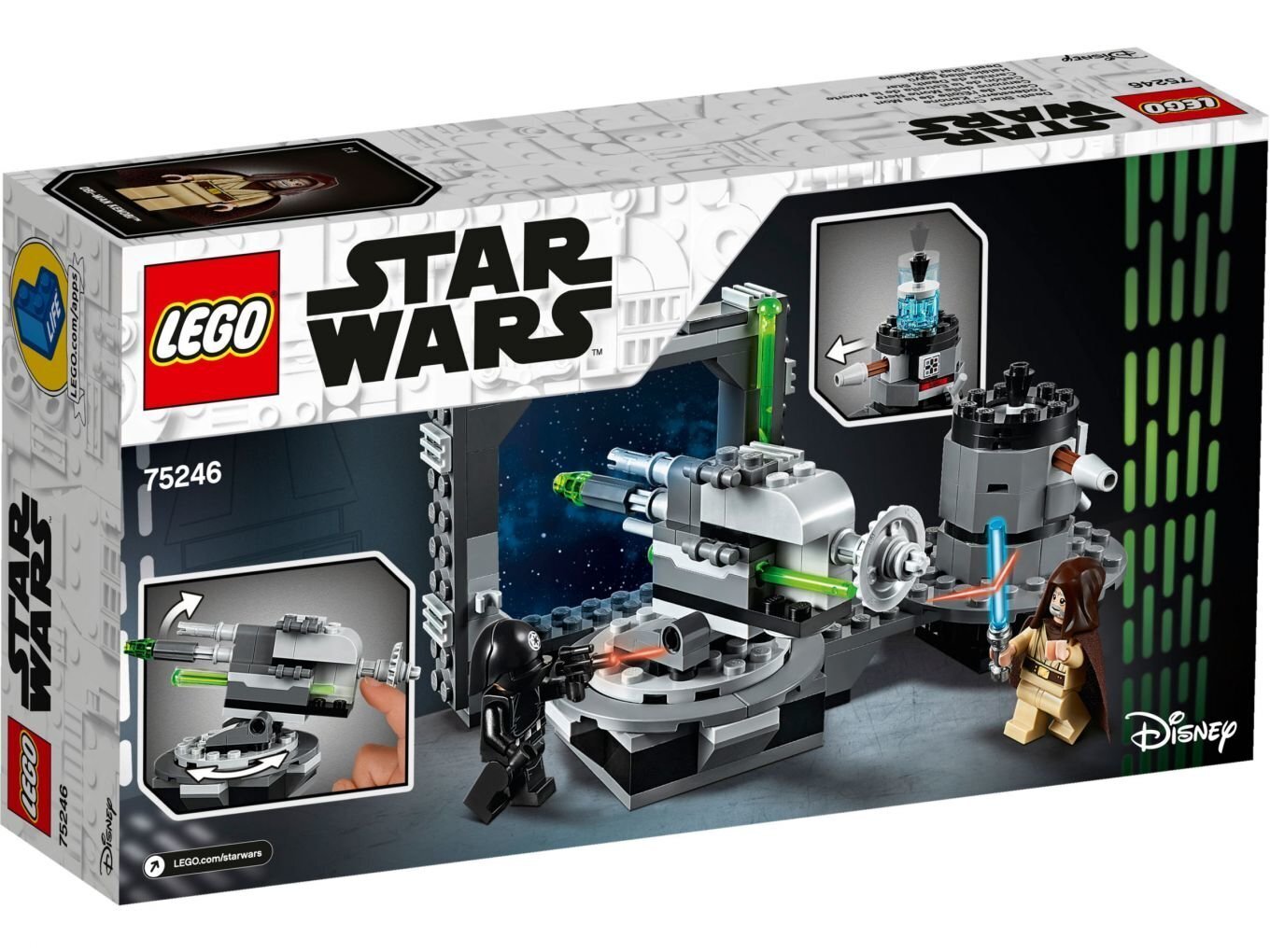 75246 LEGO® Star Wars Kuolemantähden tykki hinta ja tiedot | LEGOT ja rakennuslelut | hobbyhall.fi
