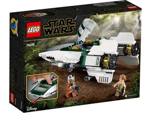 75248 LEGO® Star Wars Episode IX kapinallinen A-siipitähtihävittäjä hinta ja tiedot | LEGOT ja rakennuslelut | hobbyhall.fi