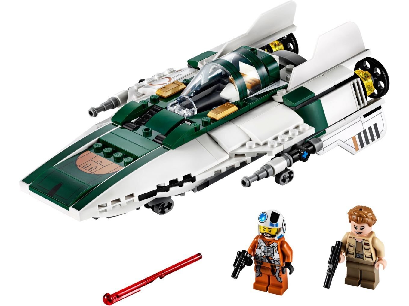 75248 LEGO® Star Wars Episode IX kapinallinen A-siipitähtihävittäjä hinta ja tiedot | LEGOT ja rakennuslelut | hobbyhall.fi