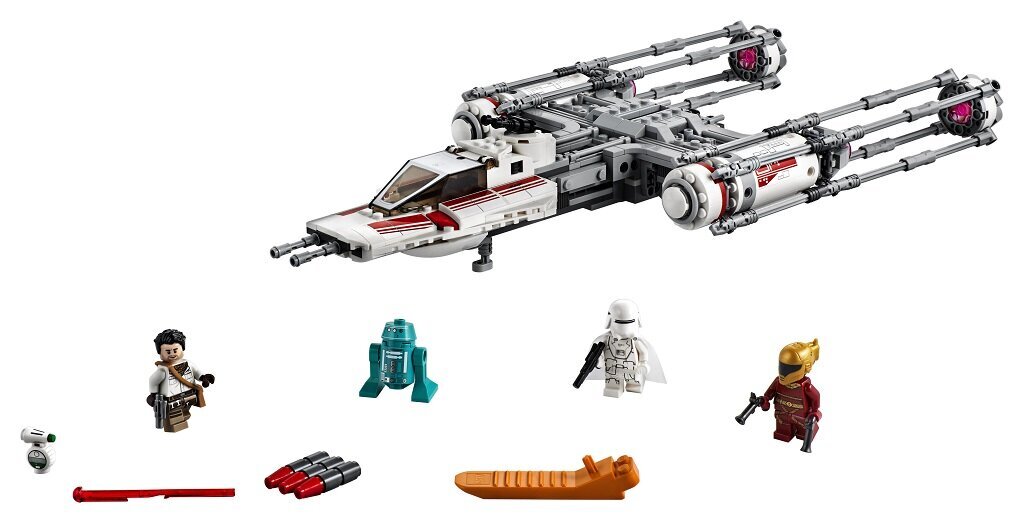 75249 LEGO® Star Wars Vastarinnan Y-siipinen tähtihävittäjä hinta ja tiedot | LEGOT ja rakennuslelut | hobbyhall.fi
