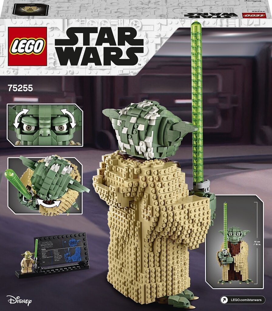 75255 LEGO® Star Wars Yoda hinta ja tiedot | LEGOT ja rakennuslelut | hobbyhall.fi