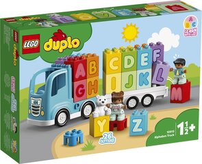 10915 LEGO® DUPLO Aakkosauto hinta ja tiedot | LEGOT ja rakennuslelut | hobbyhall.fi