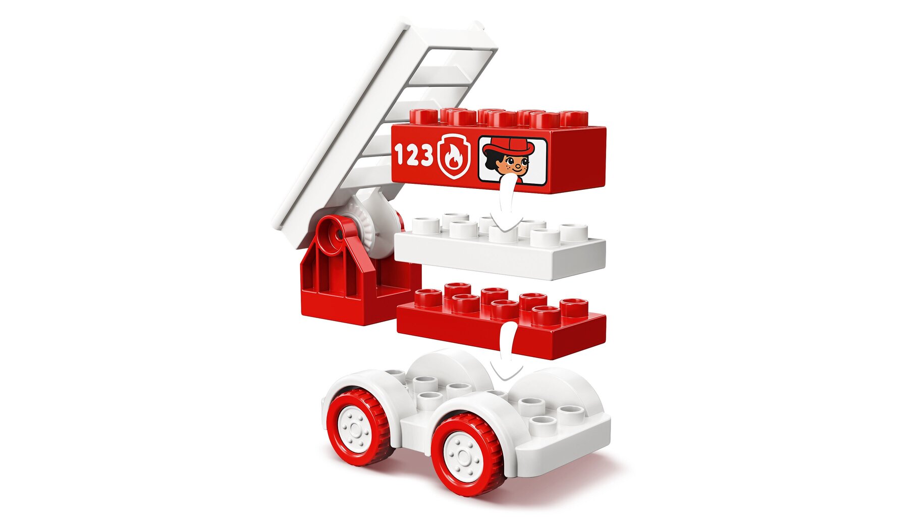 10917 LEGO® DUPLO paloauto hinta ja tiedot | LEGOT ja rakennuslelut | hobbyhall.fi