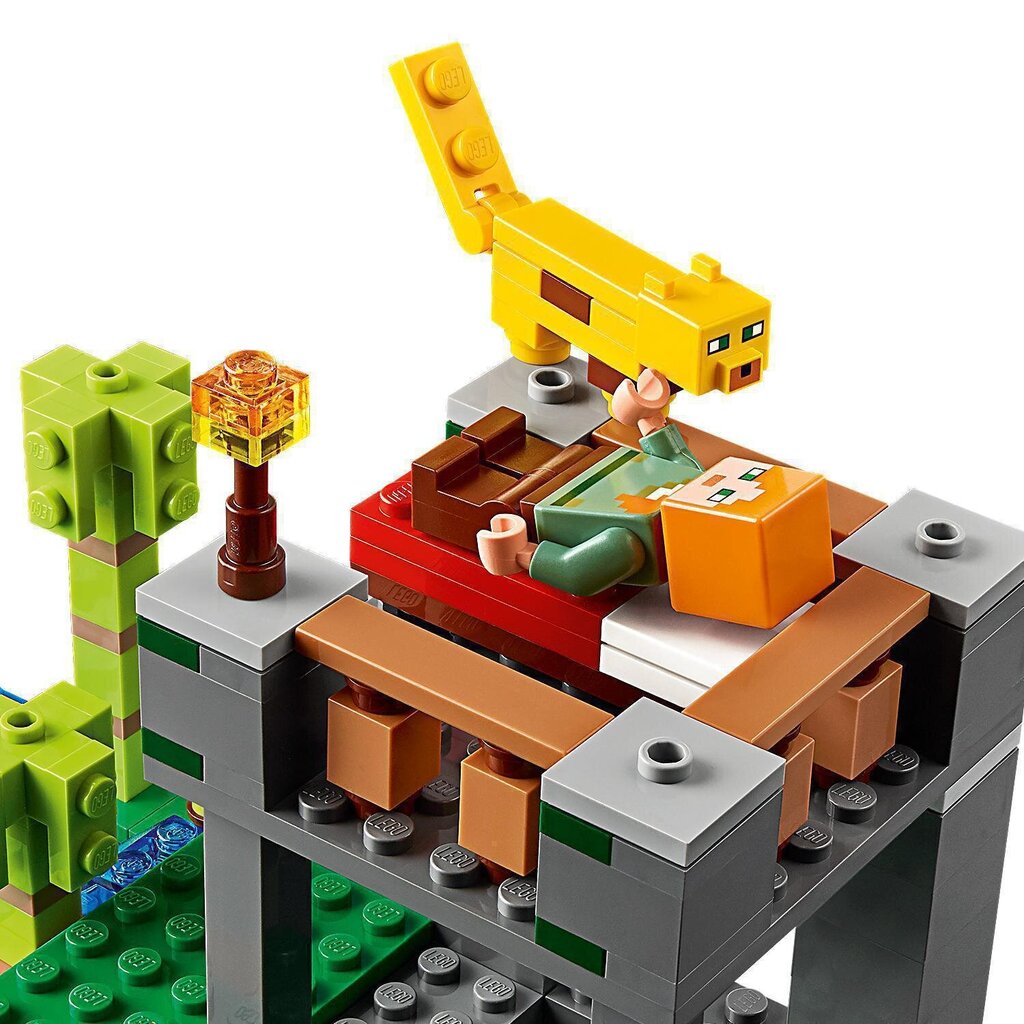 21158 LEGO® Minecraft Pandahoitola hinta ja tiedot | LEGOT ja rakennuslelut | hobbyhall.fi