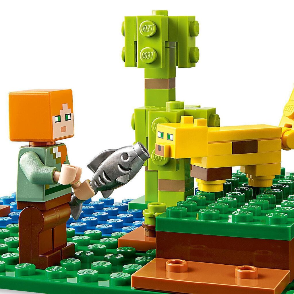 21158 LEGO® Minecraft Pandahoitola hinta ja tiedot | LEGOT ja rakennuslelut | hobbyhall.fi