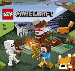 21162 LEGO® Minecraft Taiga-seikkailu hinta ja tiedot | LEGOT ja rakennuslelut | hobbyhall.fi