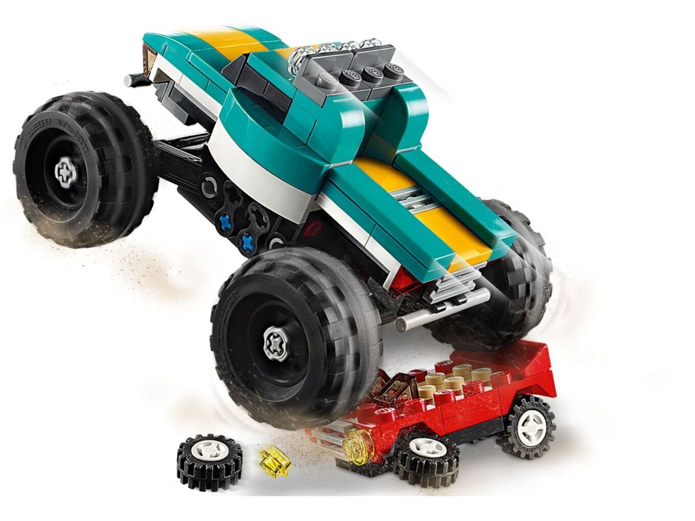 31101 LEGO® Monsteriauto hinta ja tiedot | LEGOT ja rakennuslelut | hobbyhall.fi