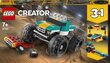 31101 LEGO® Monsteriauto hinta ja tiedot | LEGOT ja rakennuslelut | hobbyhall.fi