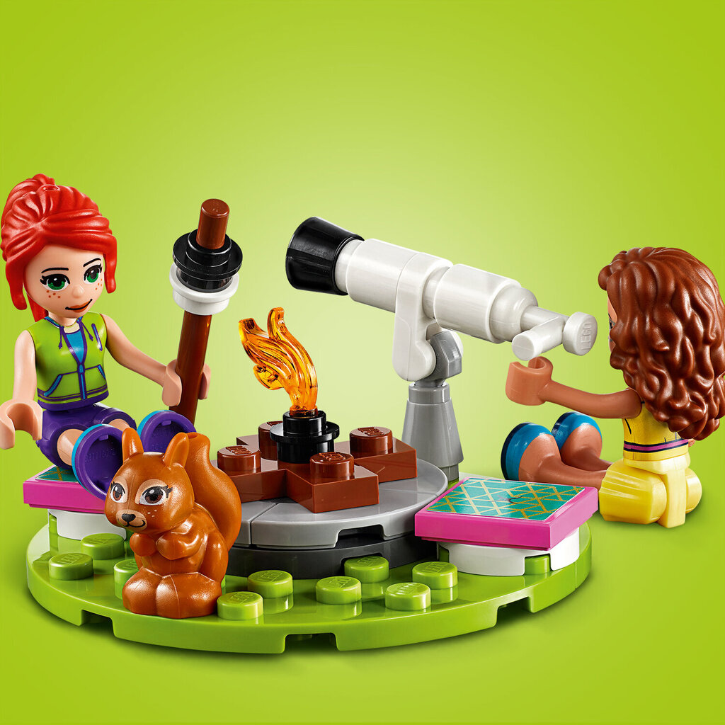 41392 LEGO® Friends Ylellinen telttailu luonnossa hinta ja tiedot | LEGOT ja rakennuslelut | hobbyhall.fi