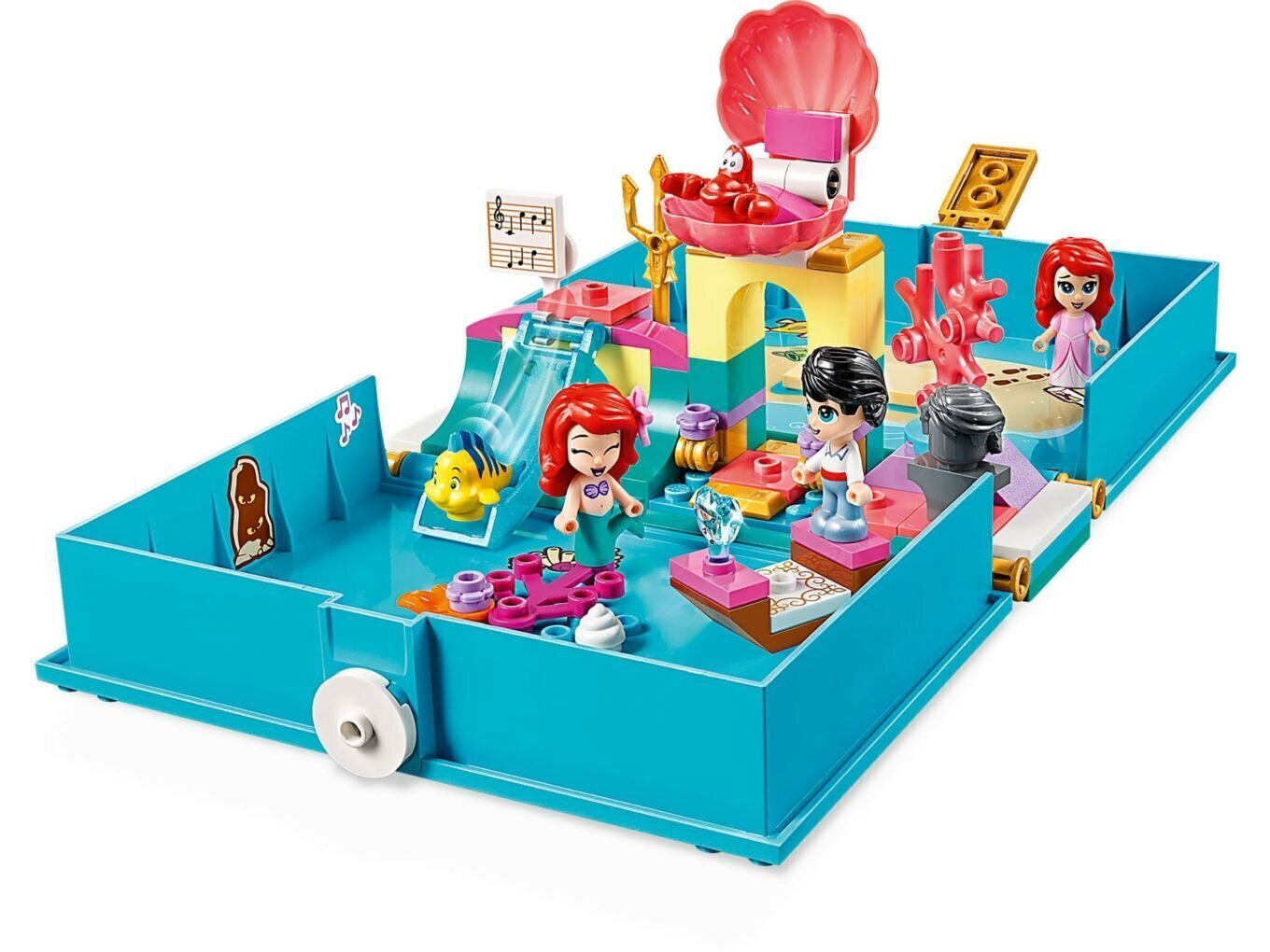 43176 LEGO® Disney Princess Arielin satukirjaseikkailut hinta ja tiedot | LEGOT ja rakennuslelut | hobbyhall.fi