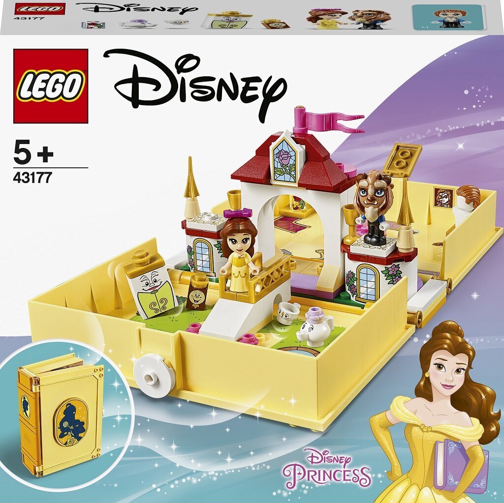 43177 LEGO® Disney Princess Bellan seikkailut -satukirja hinta ja tiedot | LEGOT ja rakennuslelut | hobbyhall.fi