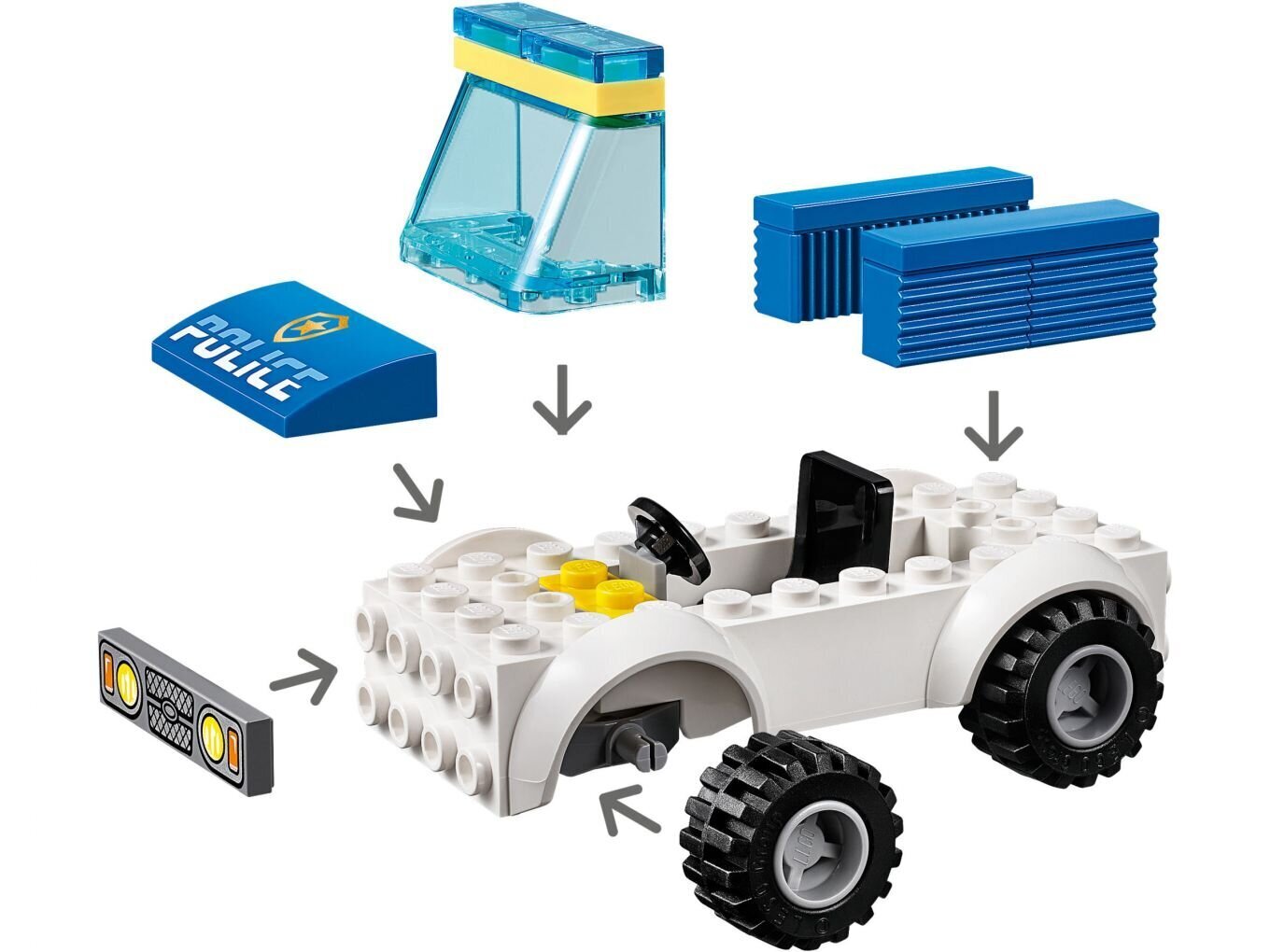 60241 LEGO® Poliisikoirayksikkö hinta ja tiedot | LEGOT ja rakennuslelut | hobbyhall.fi