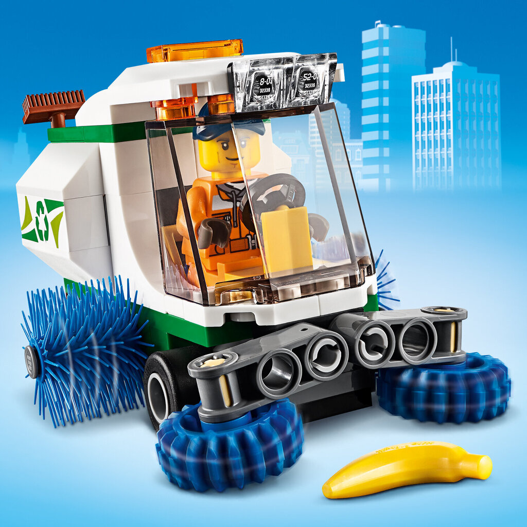 60249 LEGO® Cityn suurten ajoneuvojen lakaisukone hinta ja tiedot | LEGOT ja rakennuslelut | hobbyhall.fi