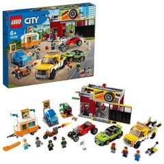 60258 LEGO® City Tuunausautokorjaamo hinta ja tiedot | LEGOT ja rakennuslelut | hobbyhall.fi