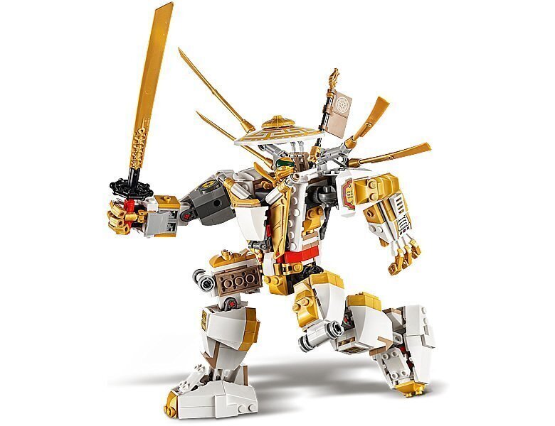 71702 LEGO® NINJAGO Kultainen robotti hinta ja tiedot | LEGOT ja rakennuslelut | hobbyhall.fi