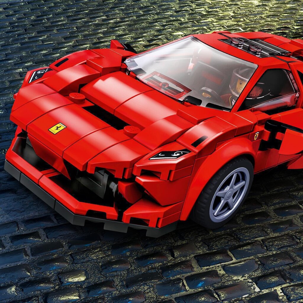 76895 LEGO® Speed Champions Ferrari F8 Tributo hinta ja tiedot | LEGOT ja rakennuslelut | hobbyhall.fi