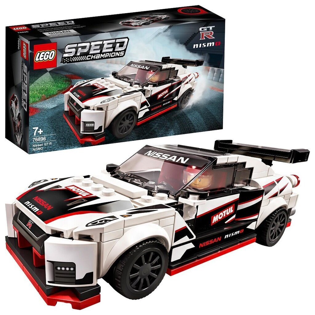 76896 LEGO® Speed Champions Nissan GT-R NISMO hinta ja tiedot | LEGOT ja rakennuslelut | hobbyhall.fi