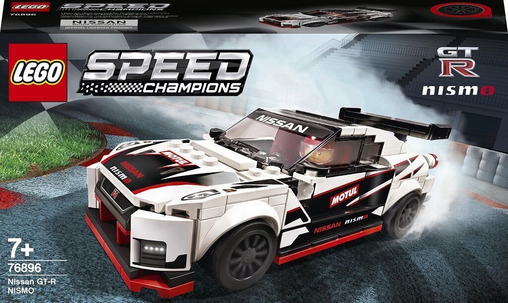 76896 LEGO® Speed Champions Nissan GT-R NISMO hinta ja tiedot | LEGOT ja rakennuslelut | hobbyhall.fi