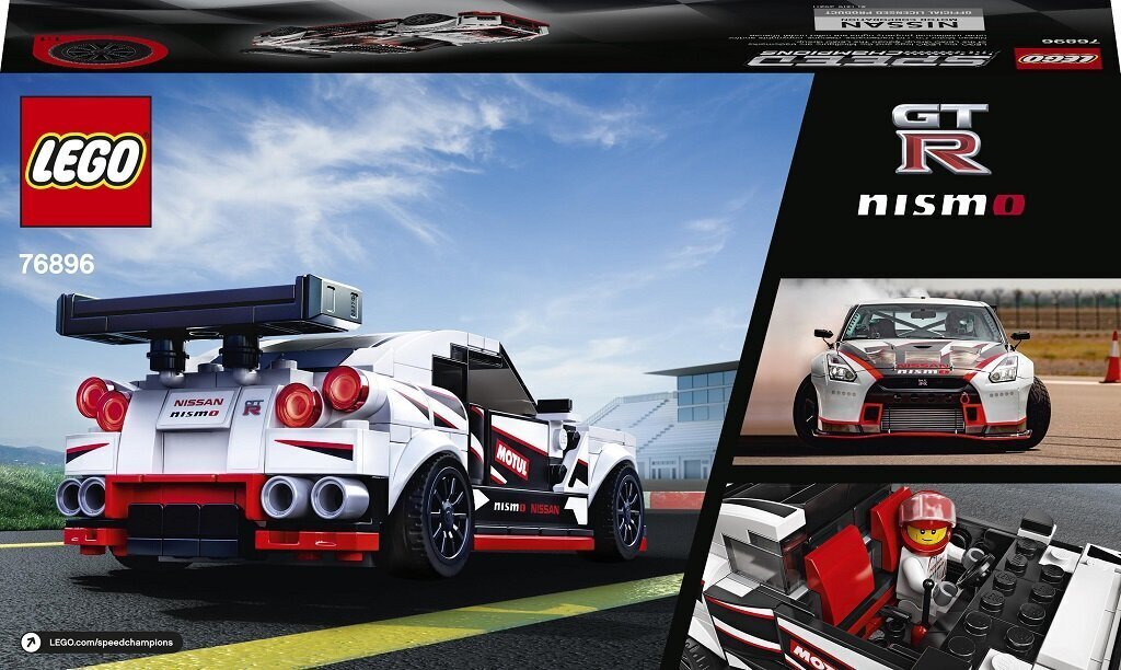 76896 LEGO® Speed Champions Nissan GT-R NISMO hinta ja tiedot | LEGOT ja rakennuslelut | hobbyhall.fi