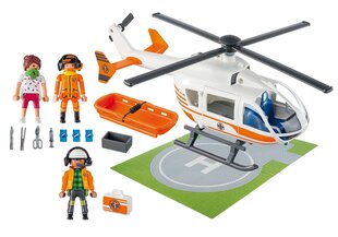 Ambulanssihelikopteri 70048 PLAYMOBIL® City Life hinta ja tiedot | LEGOT ja rakennuslelut | hobbyhall.fi