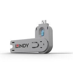 USB-portin estoavain/sininen 40622, Lindy hinta ja tiedot | Muistitikut | hobbyhall.fi