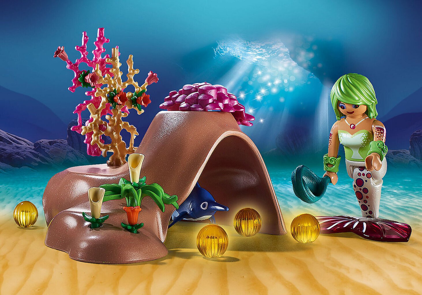 70095 Playmobil® Magic Simpukka yövalo hinta ja tiedot | LEGOT ja rakennuslelut | hobbyhall.fi