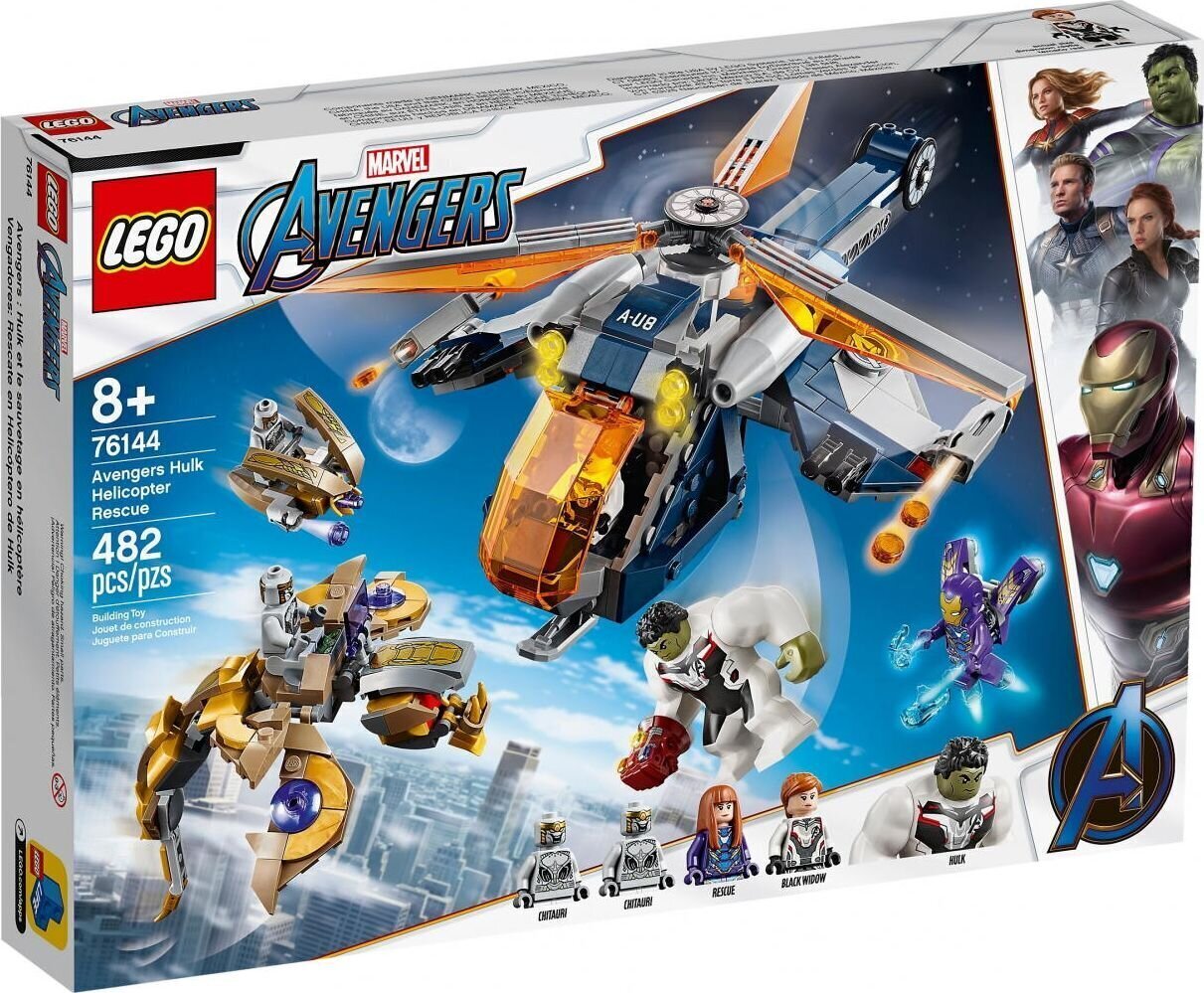 76144 LEGO® Super Heroes Kostajat helikopteri hinta ja tiedot | LEGOT ja rakennuslelut | hobbyhall.fi