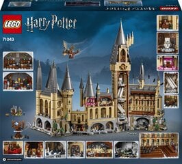 71043 LEGO® Harry Potter Tylypahkan linna hinta ja tiedot | LEGOT ja rakennuslelut | hobbyhall.fi