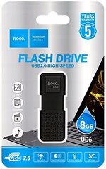 HOCO UD6 USB 2.0 muistitikku 8GB hinta ja tiedot | Muistitikut | hobbyhall.fi