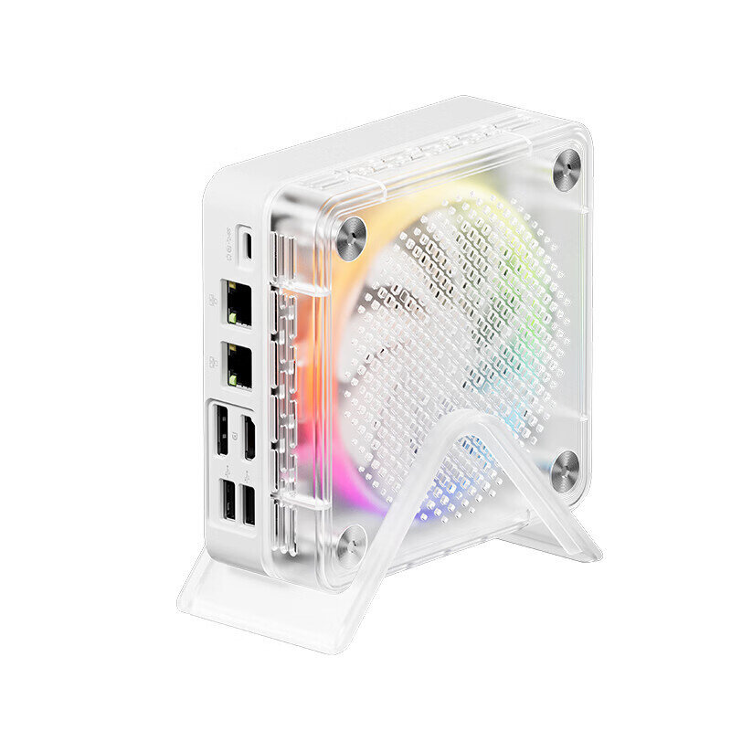 Mini PC Tietokone Tianbei MN18A AMDR7-5800H 32G-DDR4 512G SSD WIFI6 win11 HDMI 4.4GHz Bluetooth5.2 RGB hinta ja tiedot | Pöytätietokoneet | hobbyhall.fi