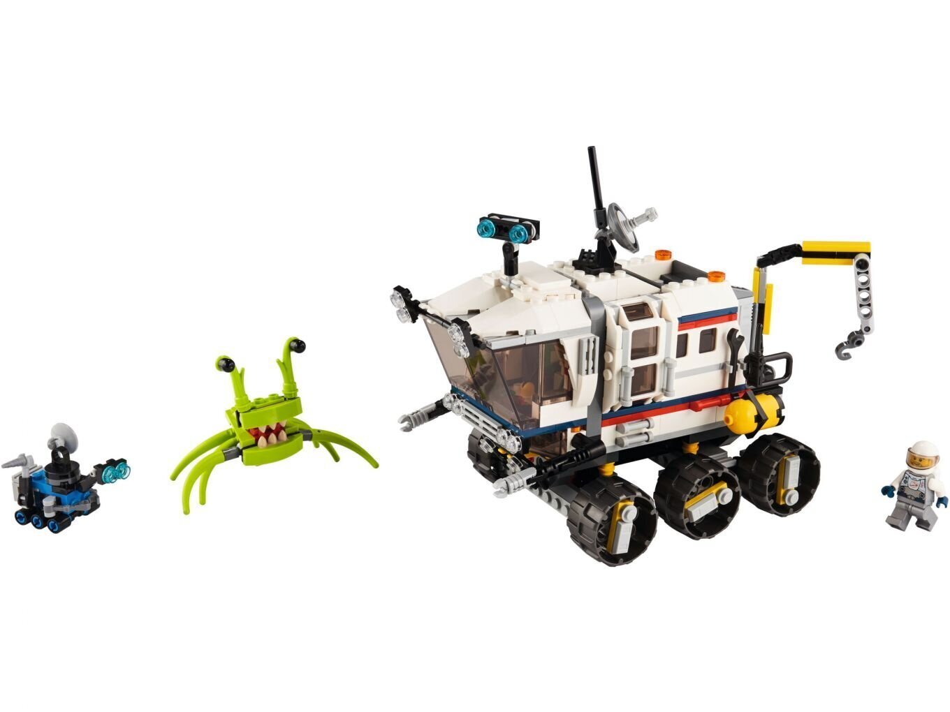 31107 LEGO® Creator avaruusmönkijä hinta ja tiedot | LEGOT ja rakennuslelut | hobbyhall.fi