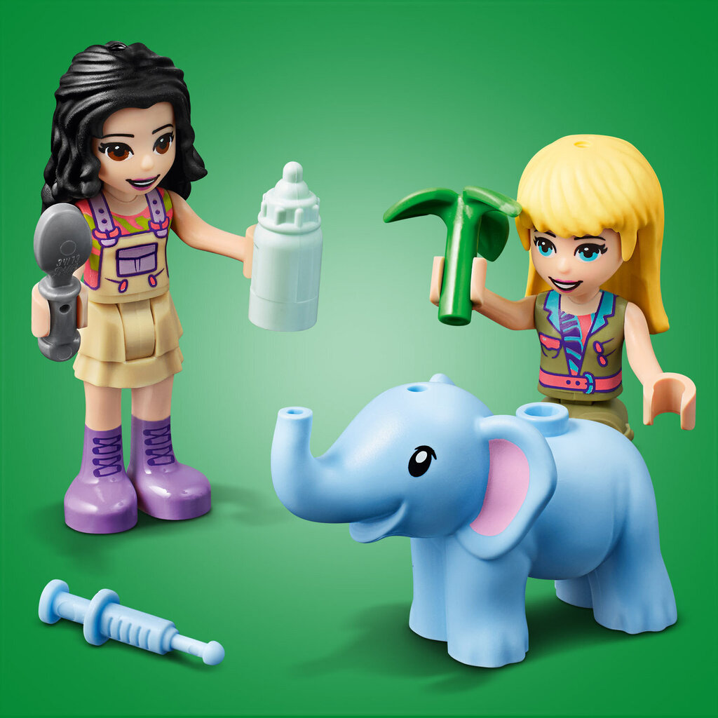 41421 LEGO® Friends Norsuvauvan pelastusoperaatio viidakossa hinta ja tiedot | LEGOT ja rakennuslelut | hobbyhall.fi