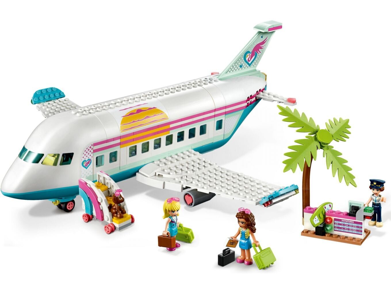 41429 LEGO® Friends Heartlake Cityn lentokone hinta ja tiedot | LEGOT ja rakennuslelut | hobbyhall.fi