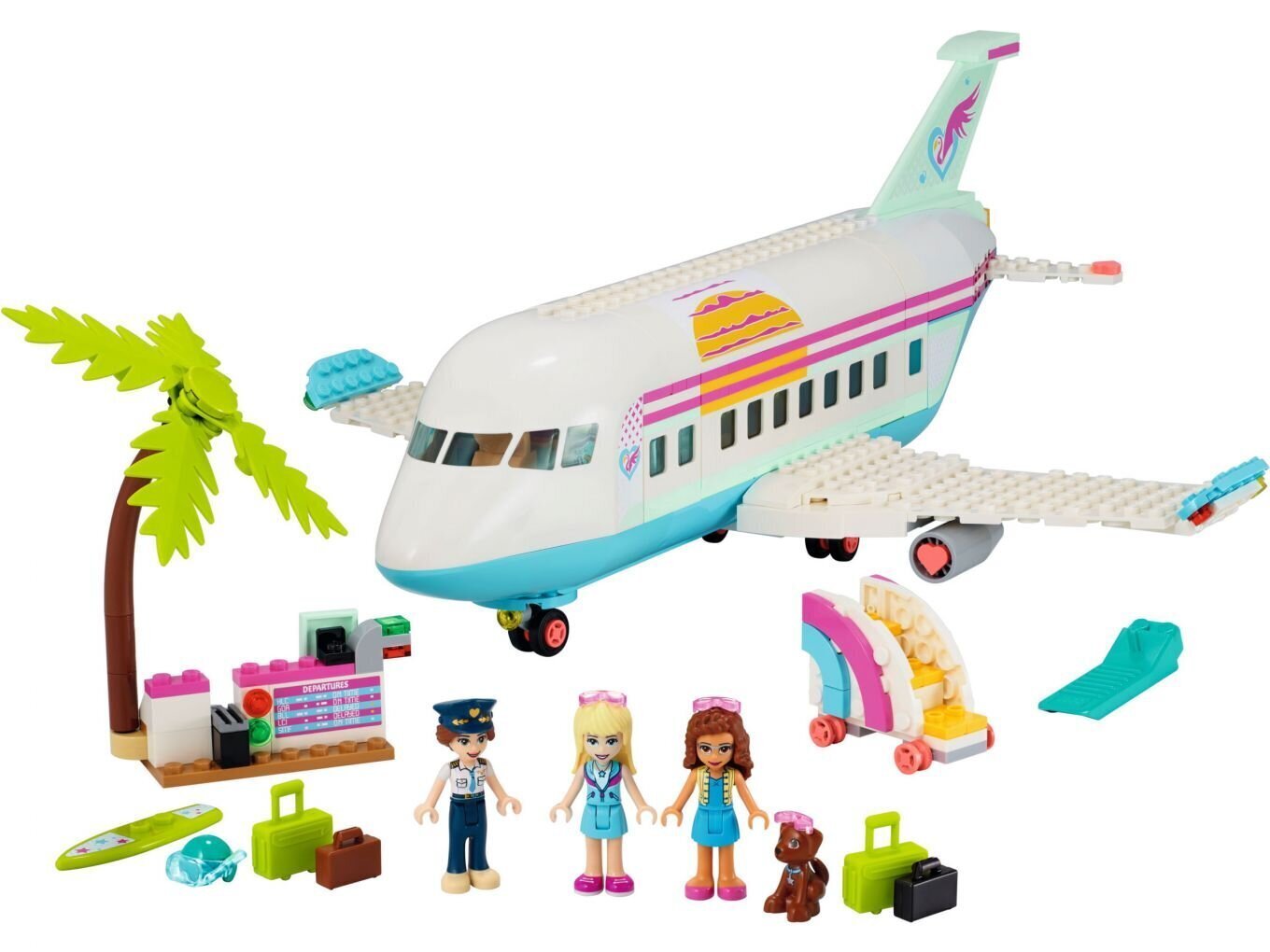 41429 LEGO® Friends Heartlake Cityn lentokone hinta ja tiedot | LEGOT ja rakennuslelut | hobbyhall.fi