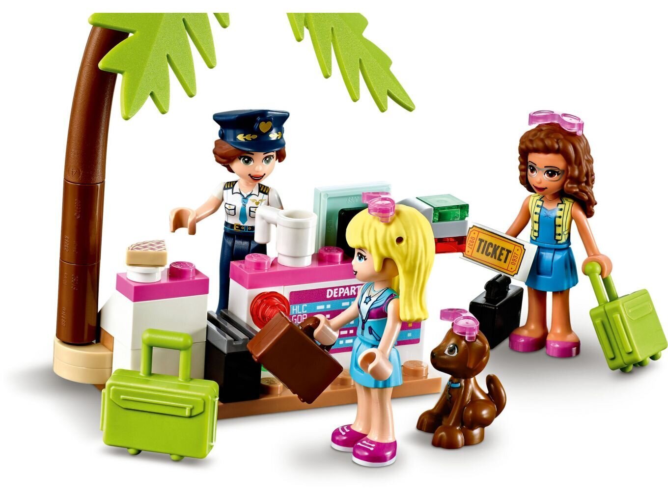 41429 LEGO® Friends Heartlake Cityn lentokone hinta ja tiedot | LEGOT ja rakennuslelut | hobbyhall.fi