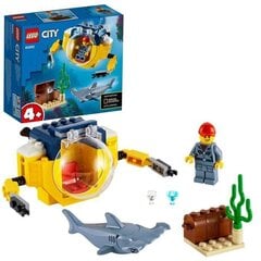 60263 LEGO® City Ocean Mini sukellusvene hinta ja tiedot | LEGOT ja rakennuslelut | hobbyhall.fi