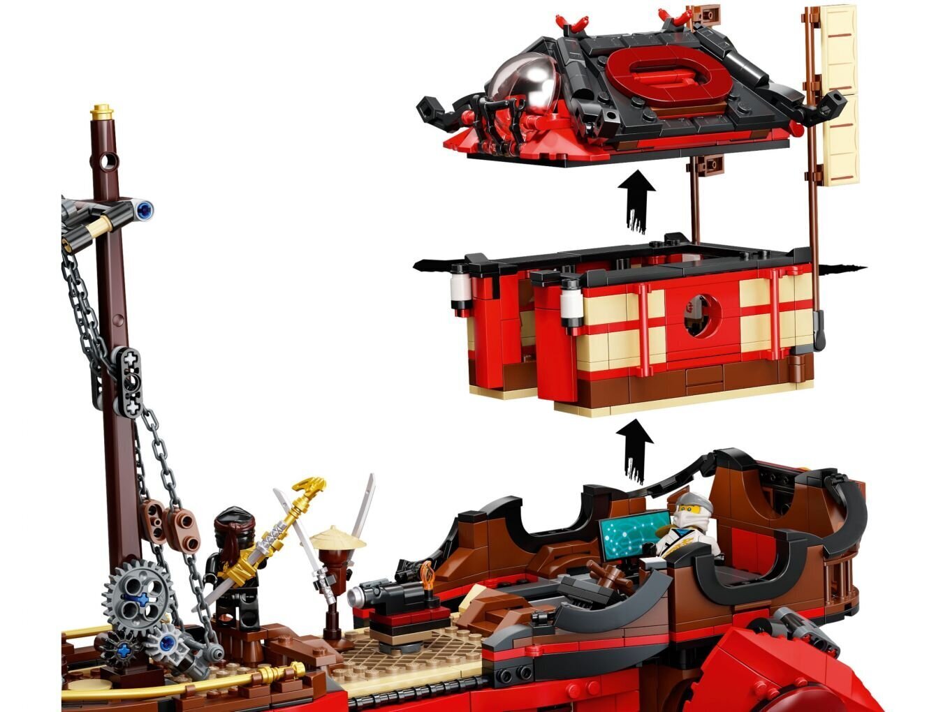 71705 LEGO® NINJAGO Kohtalon alus hinta ja tiedot | LEGOT ja rakennuslelut | hobbyhall.fi