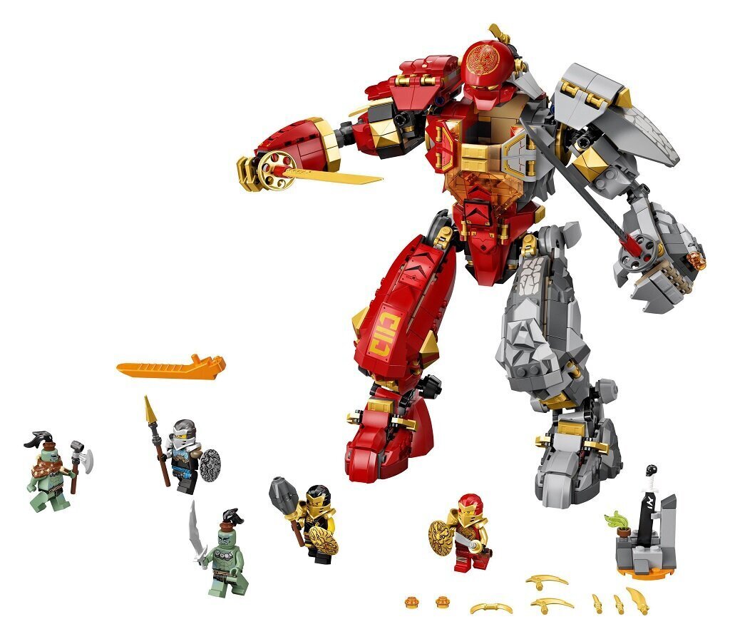 71720 LEGO® NINJAGO Firestone robotti hinta ja tiedot | LEGOT ja rakennuslelut | hobbyhall.fi