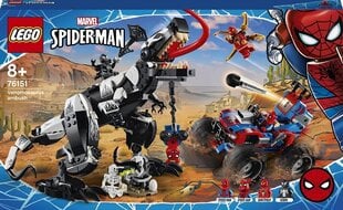 76151 LEGO® Marvel Super Heroes -Venom väijytys hinta ja tiedot | LEGOT ja rakennuslelut | hobbyhall.fi